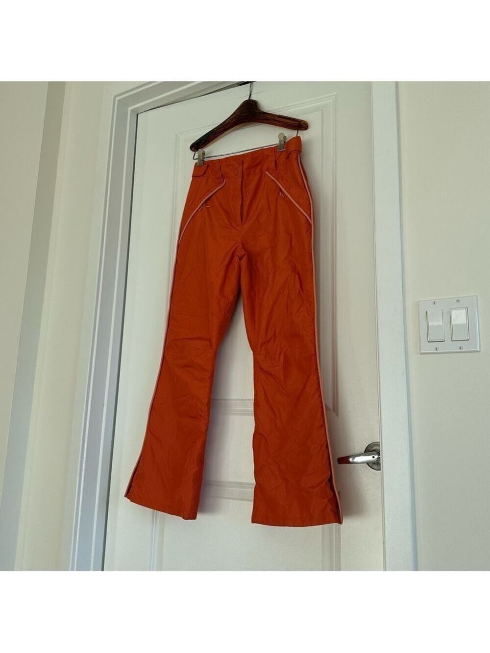 Farm Rio Orange Ski Pants - Picture 9 of 11